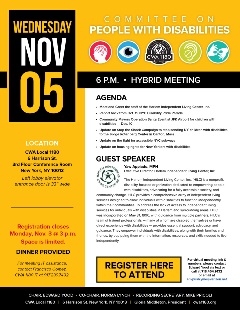 Disabilities Committee Flier_Nov2025_02